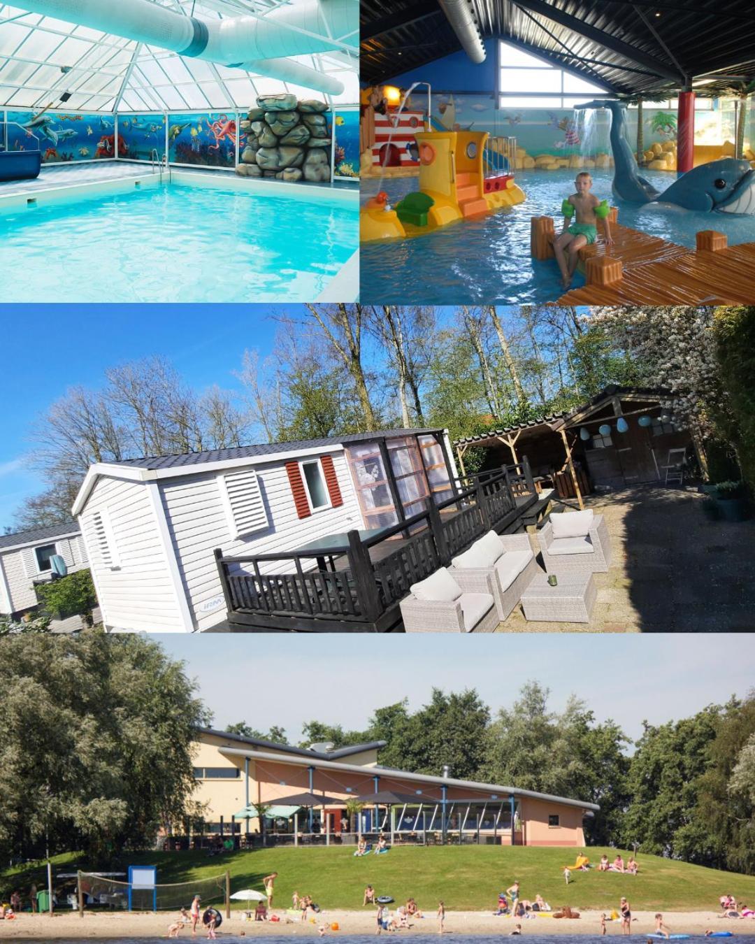 Villa Kajuit423 6Pers 5Sterren Vakantiepark Bergumermeer Aan Het Water In Friesland Met Zwembad Suameer Exterior foto